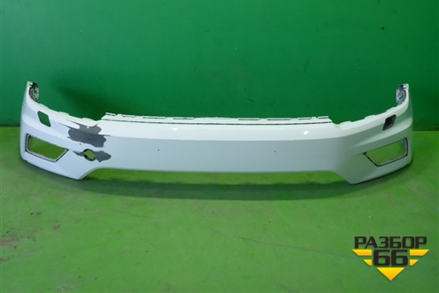 Бампер передний (до 2020г под парктроник и омыватели) (5NR807221) для Volkswagen Tiguan с 2016г (Тигуан)