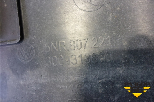 Бампер передний (до 2020г под парктроник и омыватели) (5NR807221) для Volkswagen Tiguan с 2016г (Тигуан)