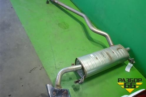 Глушитель задняя часть (4M0253611M) для Audi Q7 c 2015г (Ку 7)