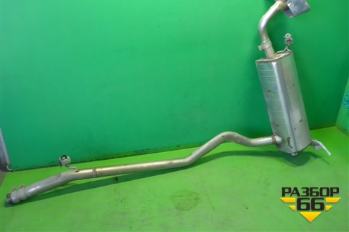 Глушитель задняя часть (4M0253611M) для Audi Q7 c 2015г (Ку 7)