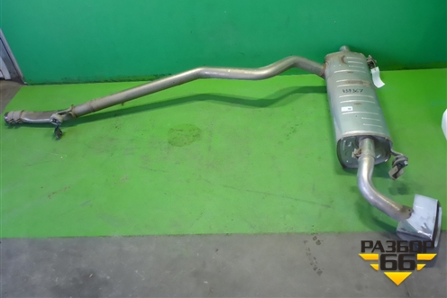 Глушитель задняя часть (4M0253611M) для Audi Q7 c 2015г (Ку 7)