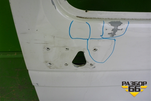 Дверь левая для MAN TGA 4-Series  с 2000-2008г (ТГА)