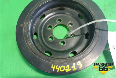 Шкив коленвала (2.7л 276DT) (4H2Q6B319BA) для Land Rover Discovery 3 с 2004-2009г (Дискавери)