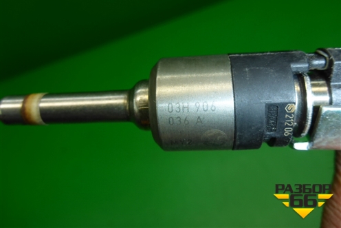 Форсунка инжекторная электрическая (3.6л BHK) (03H906036A) для Volkswagen Touareg c 2002-2010г (Туарег)