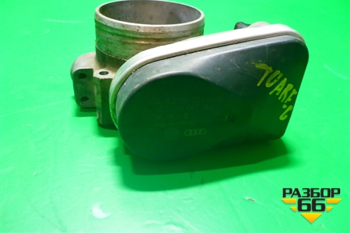 Заслонка дроссельная электрическая (3.6л BHK) (022133062AG) для Volkswagen Touareg c 2002-2010г (Туарег)