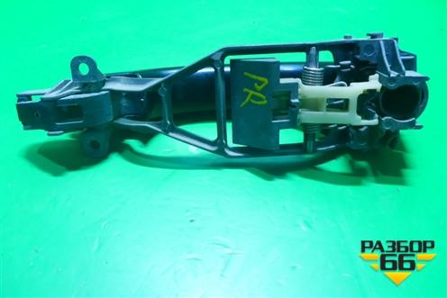 Ручка наружная двери передней правой для Volkswagen Touareg c 2002-2010г (Туарег)