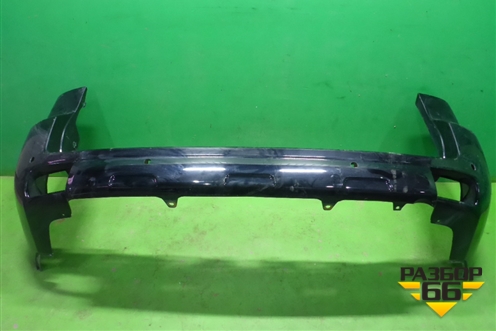 Бампер задний (до 2017г под парктроник) (5215960500) для Toyota Land Cruiser Prado(150) с 2009г (Ленд Крузер Прадо)