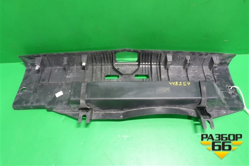 Обшивка багажника на заднюю панель (хетчбэк) (5J6863459) для Skoda Fabia с 2007-2014г (Фабия)