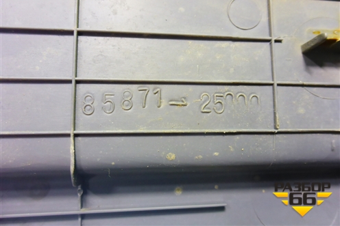 Накладка порога внутренняя переднего левого (8582325000) для Hyundai Aсcent с 2000г (Акцент)