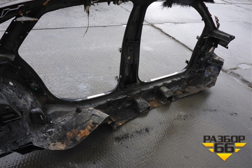 Порог со стойкой левый для Audi A4 (В8) с 2007-2015г (А4)