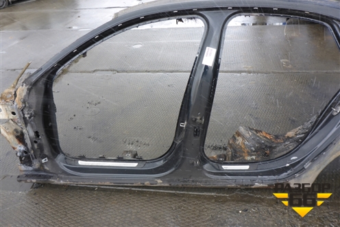 Порог со стойкой левый для Audi A4 (В8) с 2007-2015г (А4)