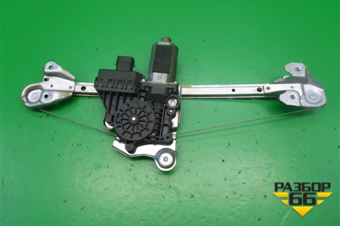 Стеклоподъёмник электрический задний левый для Opel Astra H с 2004-2015г (Астра Аш)