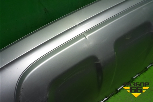 Юбка заднего бампера (4M0807521) для Audi Q7 c 2015г (Ку 7)