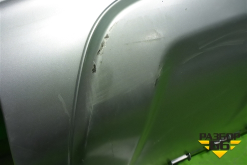 Юбка заднего бампера (4M0807521) для Audi Q7 c 2015г (Ку 7)