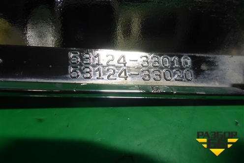 Накладка на решетку радиатора (левая) (5312433010) для Toyota Camry V50 с 2011-2018г (Камри)