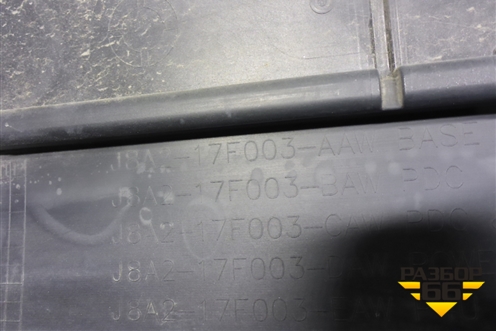 Бампер передний (под парктроник и омыватели) (J8A217F003AAW) для Land Rover Range Rover Velar с 2017г (Велар)