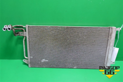 Радиатор кондиционера (6C0816411B) для Skoda Rapid с 2013г (Рапид)