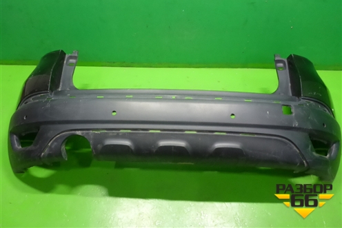 Бампер задний (под парктроник) (850220429R) для Renault Kaptur с 2016г (Каптюр)