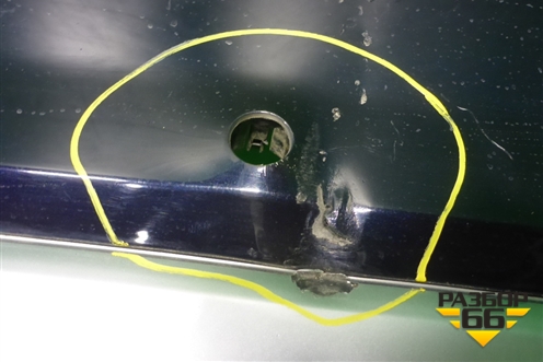 Бампер задний нижняя часть (до 2019г под парктроник) (4M0807527B) для Audi Q7 c 2015г (Ку 7)