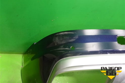 Бампер задний нижняя часть (до 2019г под парктроник) (4M0807527B) для Audi Q7 c 2015г (Ку 7)