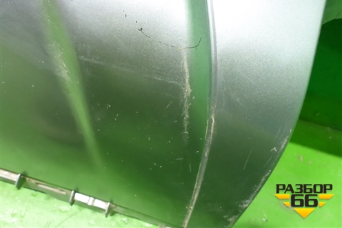 Юбка заднего бампера (4M0807521) для Audi Q7 c 2015г (Ку 7)