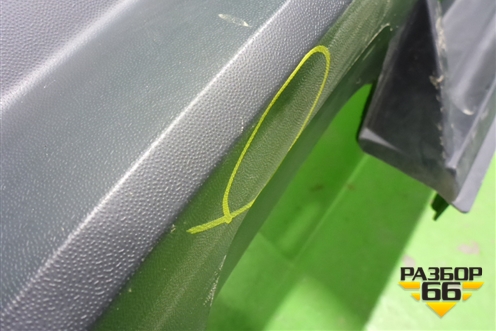 Бампер задний нижняя часть (до 2020г под парктроник) (5NA807521) для Volkswagen Tiguan с 2016г (Тигуан)