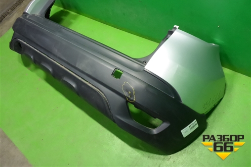 Бампер задний (под накладку) (850220429R) для Renault Kaptur с 2016г (Каптюр)