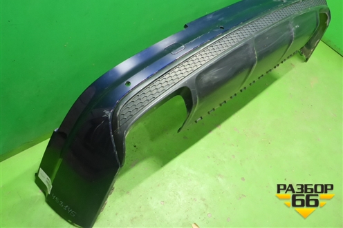 Бампер задний нижняя часть (до 2019г S-Line под парктроник) (4M0807527B) для Audi Q7 c 2015г (Ку 7)