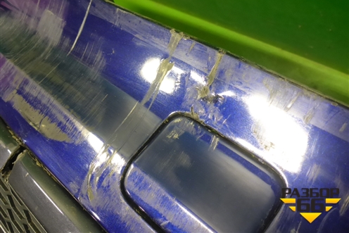 Бампер задний нижняя часть (до 2019г S-Line под парктроник) (4M0807527B) для Audi Q7 c 2015г (Ку 7)