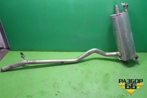 Глушитель задняя часть (4M0253611M) для Audi Q7 c 2015г (Ку 7)