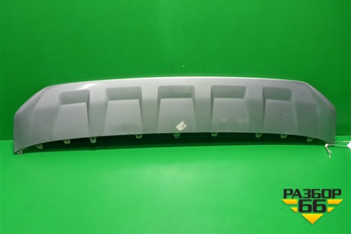 Накладка переднего бампера (4M0807733D) для Audi Q7 c 2015г (Ку 7)