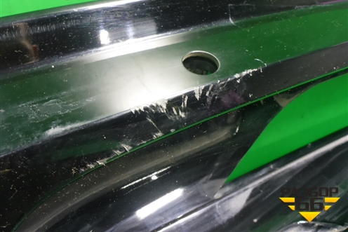 Юбка заднего бампера (до 2020г под парктроник) (5NA807568A) для Volkswagen Tiguan с 2016г (Тигуан)