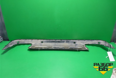 Юбка заднего бампера (до 2020г под парктроник) (5NA807568A) для Volkswagen Tiguan с 2016г (Тигуан)