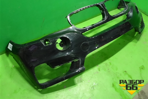 Бампер передний (под омыватель  и парктроник) (51117294480) для BMW X5 F15 с 2013г (Х5 Ф15)