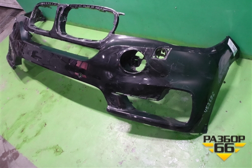 Бампер передний (под омыватель  и парктроник) (51117294480) для BMW X5 F15 с 2013г (Х5 Ф15)