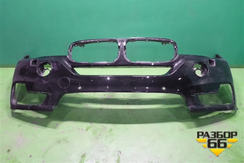 Бампер передний (под омыватель  и парктроник) (51117294480) для BMW X5 F15 с 2013г (Х5 Ф15)