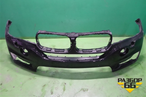 Бампер передний (под омыватель  и парктроник) (51117294480) для BMW X5 F15 с 2013г (Х5 Ф15)