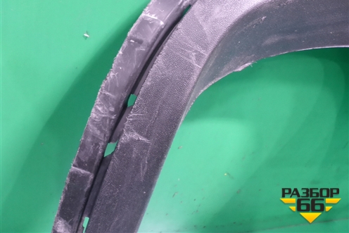 Юбка заднего бампера (3AE807521A) для Volkswagen Passat (В7) с 2011-2014г (Пассат Б7)