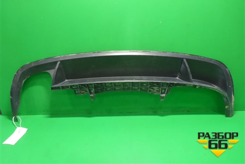 Юбка заднего бампера (3AE807521A) для Volkswagen Passat (В7) с 2011-2014г (Пассат Б7)