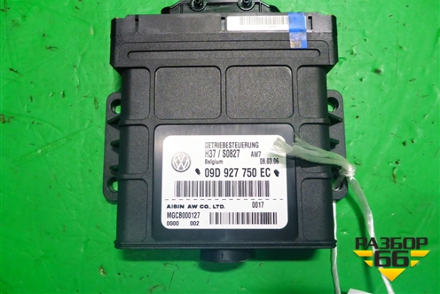 Блок управления АКПП (09D927750EC) для Volkswagen Touareg c 2002-2010г (Туарег)