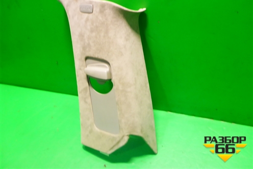 Обшивка стойки задняя верхняя правая (передняя часть алькантара) (7L6867242AH) для Volkswagen Touareg c 2002-2010г (Туарег)