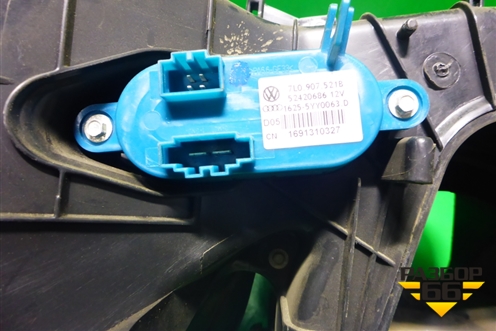 Корпус отопителя (без моторчика) для Volkswagen Touareg c 2002-2010г (Туарег)