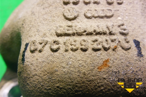 Кронштейн двигателя левый (6.0л BJN) (07C199207C) для Volkswagen Touareg c 2002-2010г (Туарег)