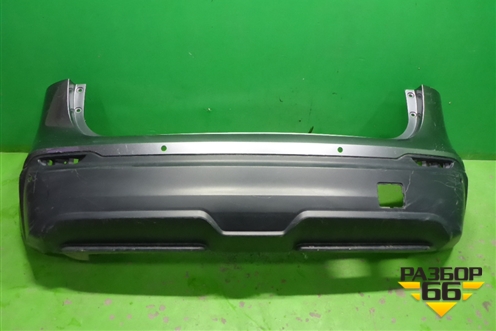 Бампер задний (после 2017г под парктроник) (85022HL00H) для Nissan Qashqai (J11E) с 2013г (Кашкай)