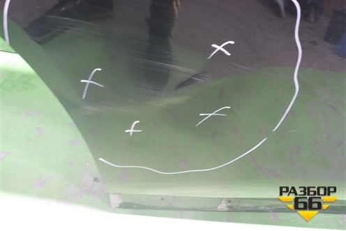 Дверь задняя правая (H210M4CBMA) для Nissan X-Trail (Т32) с 2014г (Хтраил)