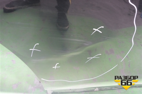 Дверь задняя правая (H210M4CBMA) для Nissan X-Trail (Т32) с 2014г (Хтраил)