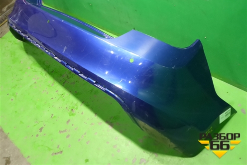 Бампер задний (под парктроник) (60U807421B) для Skoda Rapid с 2013г (Рапид)