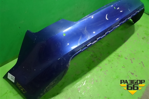 Бампер задний (под парктроник) (60U807421B) для Skoda Rapid с 2013г (Рапид)