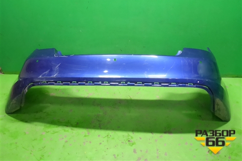 Бампер задний (под парктроник) (60U807421B) для Skoda Rapid с 2013г (Рапид)