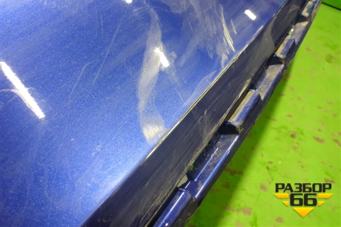 Бампер задний (под парктроник) (60U807421B) для Skoda Rapid с 2013г (Рапид)